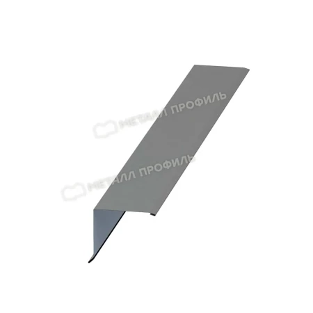 Планка торцевая Металл Профиль 95x120x2000 0,5 Norman цвет RAL 9006