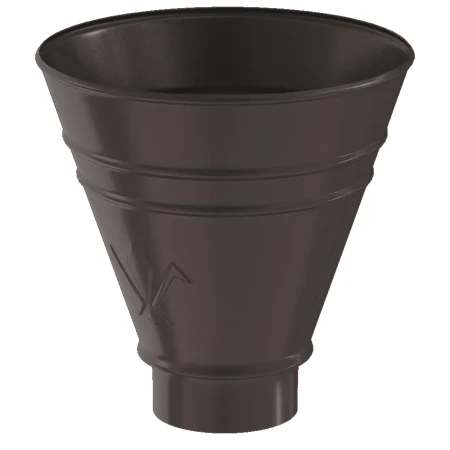 Воронка водосборная круглая для трубы d-90 мм Aquasystem Premium Pural Matt 0,6 RR 32