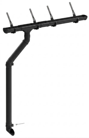 Комплект пластикового водостока d-141x100 мм Döcke lux карбон RR 33 в Туле фото