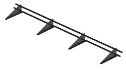 Снегозадержатель Металл Профиль Трубчатый 3 м RoofRetail