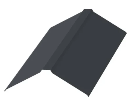 Планка конька плоского Металл Профиль 120x120x2000 0,50 PURMAN цвет RAL 7024