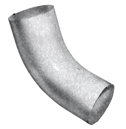 Колено трубы d-100 мм 60 гр. Grand Line Optima 0,55 Оцинкованное