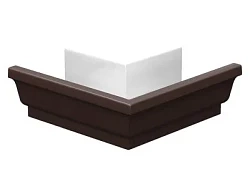 Угол желоба наружный 120x86 мм 90° Металл Профиль Бюджет Полиэстер 0,5