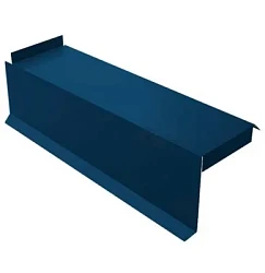 Планка сегментная торцевая левая Металл Профиль 350 мм Puretan 0,5