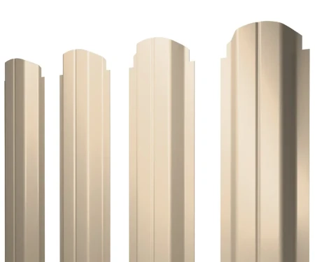 П-образный Velur 0,5 RAL 1015 фигурный