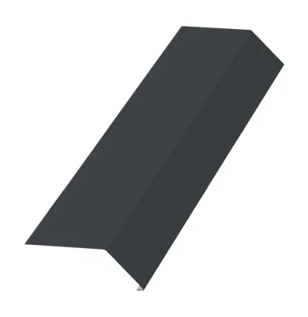 Планка карнизная Металл Профиль 100x69x2000 0,5 Norman цвет RAL 7024 Планка карнизная Металл Профиль 100x69x2000 0,5 Norman цвет RAL 7024