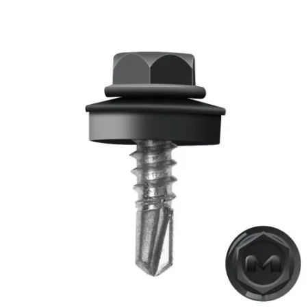 Саморез по металлу Daxmer 4,8х19 Ral 9005