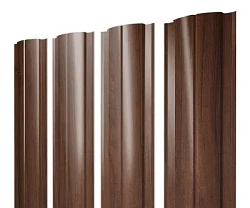 Штакетник Grand Line Полукруглый Slim Print Elite 0,45 прямой