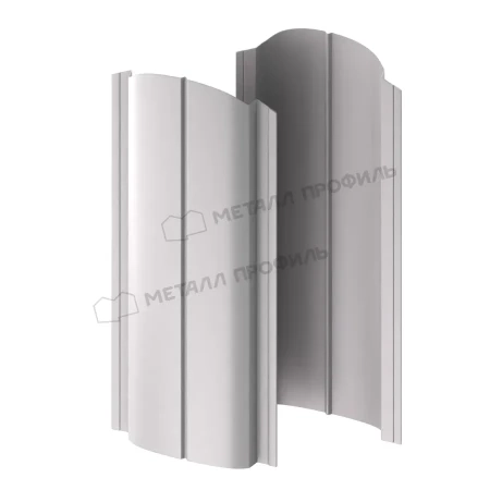 Круглый Ellipse Norman 0,5 RAL 9006 фигурный