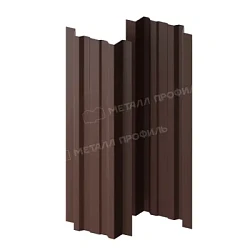 Штакетник Металл Профиль Прямоугольный Lane Viking двухсторонний 0,45 прямой Штакетник Металл Профиль Прямоугольный Lane Viking двухсторонний 0,45 прямой