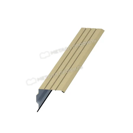 Планка торцевая Металл Профиль 90x115x2000 0,5 Norman цвет RAL 1014