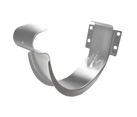 Крюк желоба d-125 мм короткий (карнизный) Grand Line Optima Полиэстер двухсторонний 1,00 RAL 9003