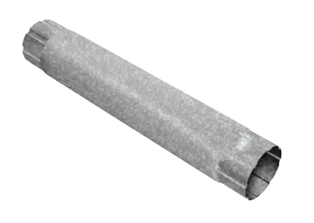 Труба круглая соединительная d-100 мм 1 м ГрандЛайн GL ZN 0,55 в Туле фото