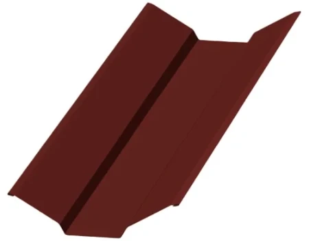 Планка ендовы верхняя Металл Профиль 76x76x2000 0,50 PURETAN цвет RR 29