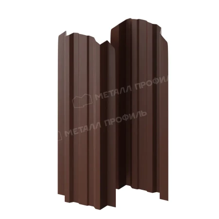 Прямоугольный Lane Полиэстер двухсторонний 0,45 RAL 8017 фигурный