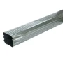 Труба прямоугольная 1 м Grand Line Vortex Цинк 0,45 в Туле фото