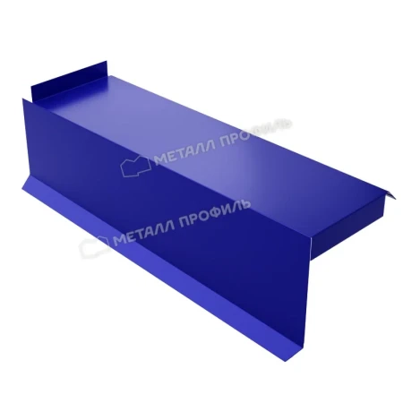 Планка сегментная торцевая левая Металл Профиль 400 мм 0,5 Norman цвет RAL 5002