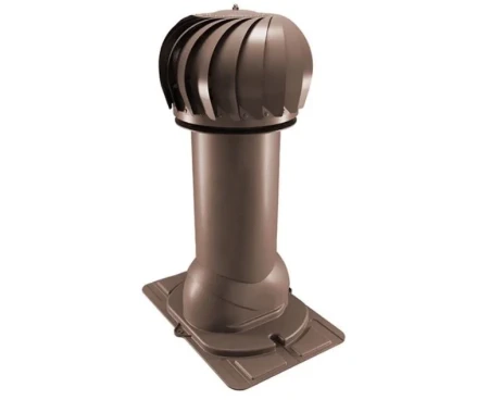 утепленная с универсальным проходным элементом 110 мм Ral 8017