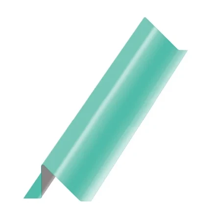 Планка снегозадержателя Металл Профиль  95x65x2000 0,5 PURMAN Tourmalin Светло-зеленый металлик