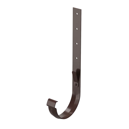 Кронштейн желоба ПВХ d-141 мм металлический Döcke Lux шоколад RAL 8019