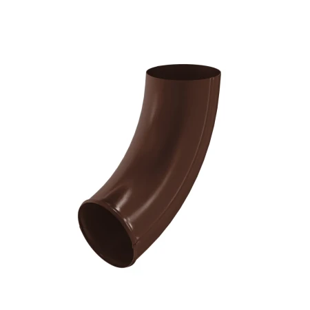 Колено стока (отвод трубы) d-90 мм Aquasystem Premium PU 0,6 RAL 8017