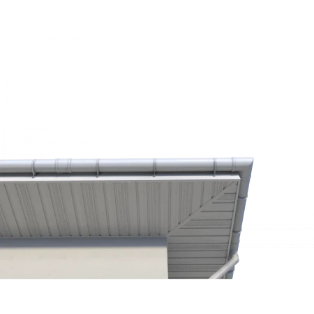 Виниловый софит Технониколь с частичной перфорацией жасмин