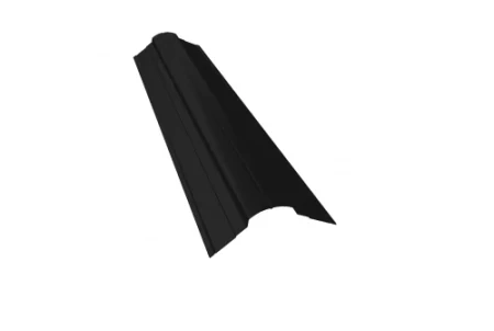 Планка конька фигурного Grand Line 70x70 0,5 Rooftop Matte (Стальной бархат) цвет RAL 9005