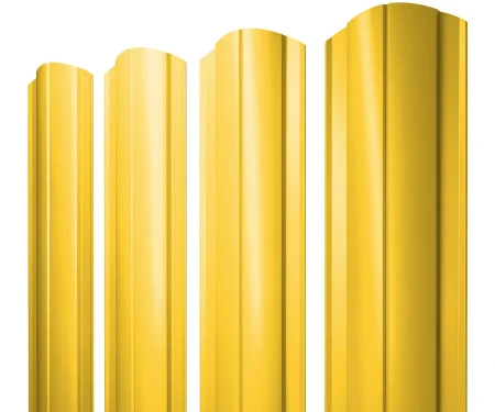 Полукруглый Slim Полиэстер 0,45 RAL 1018 фигурный Полукруглый Slim Полиэстер 0,45 RAL 1018 фигурный