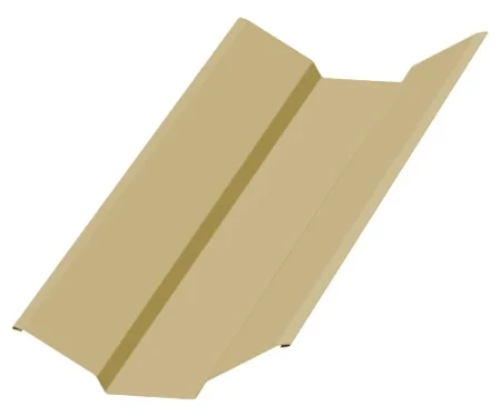 Планка ендовы верхняя Металл Профиль 76x76x2000 0,5 Norman цвет RAL 1014