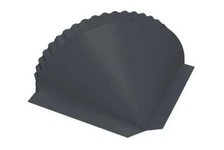 Заглушка конусная Grand Line 0,5 Atlas цвет RAL 7024 Заглушка конусная Grand Line 0,5 Atlas цвет RAL 7024