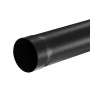 Труба круглая водосточная d-100 мм 1 м Aquasystem Premium PU Matt 0,6 RAL 9005