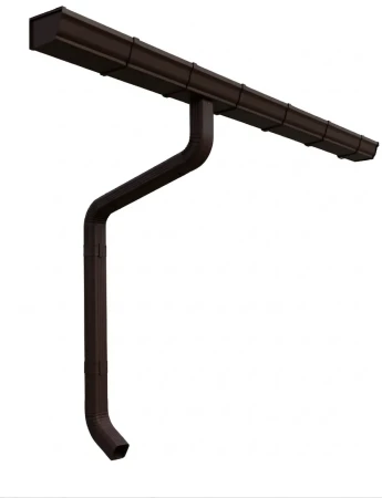 Комплект металлического водостока ГрандЛайн Vortex Matt 127x78 мм Полиэстер Matt RR 32 в Туле фото