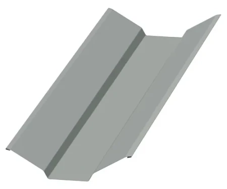 Планка ендовы верхняя Металл Профиль 76x76x2000 0,45 Полиэстер цвет RAL 9006