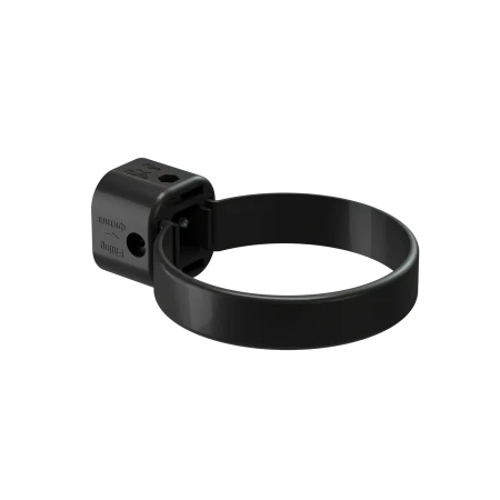 Хомут трубы d-100 мм универсальный ПВХ Döcke Lux карбон RR 33