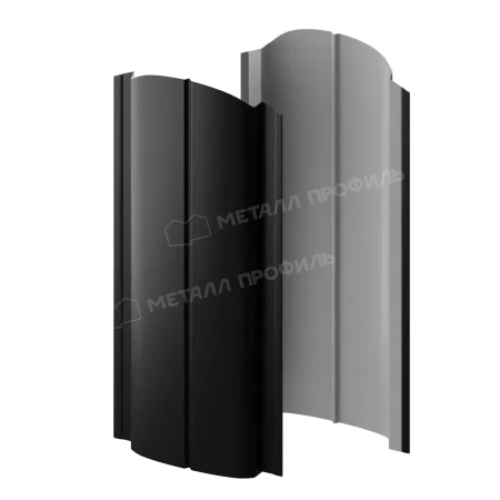 Круглый Ellipse Purman 0,5 RAL 9005 фигурный