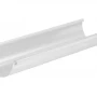 Желоб водосточный d-125 мм 3 м Aquasystem Premium Pural 0,6 RAL 9003