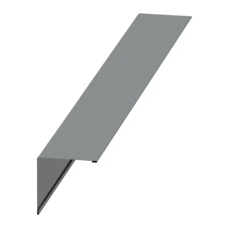 Планка угла наружного Металл Профиль 115x115x2000 0,5 Norman цвет RAL 7004