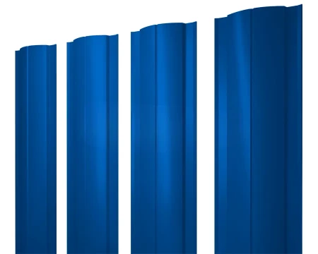 Полукруглый Slim Полиэстер 0,45 RAL 5005 прямой Полукруглый Slim Полиэстер 0,45 RAL 5005 прямой