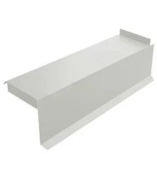 Планка сегментная торцевая правая Металл Профиль 350 мм 0,5 Norman 0,5