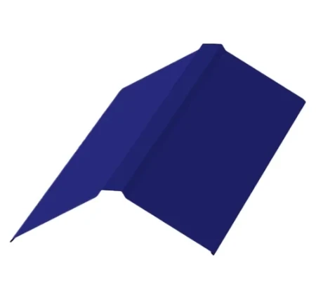 Планка конька плоского Металл Профиль 120x120x2000 0,45 Полиэстер цвет RAL 5002