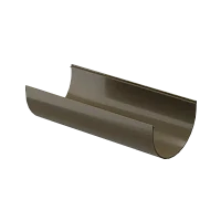 Желоб полукруглый ПВХ d-120 мм 3 м Döcke Premium каштан RAL 8017