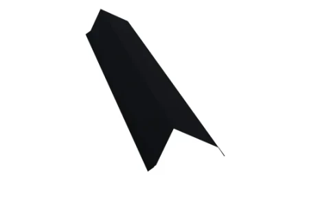 Планка торцевая Grand Line 142x100 0,5 Velur цвет RAL 9005