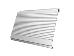 Металлическая фасадная панель Grand Line Вертикаль Gofr 0,45 Drap