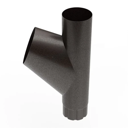 Тройник трубы d-100 мм Металл Профиль FORAMINA FREEZE Valori двухсторонний 0,5 DarkBrown