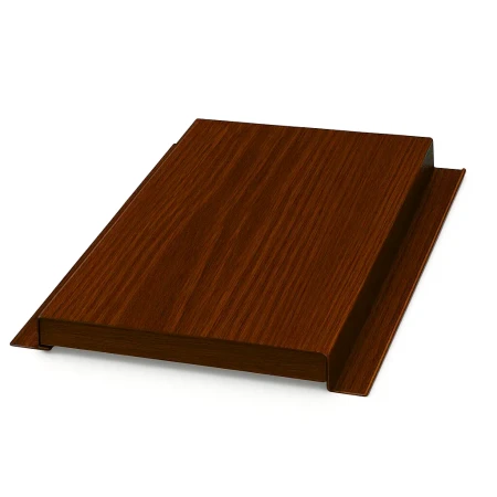 Линеарная панель Металл профиль Primepanel-Т-Г 24х316 мм без руста Ecosteel Matt под дерево