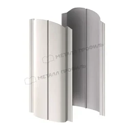 Штакетник Металл Профиль Круглый Ellipse Полиэстер 0,45 фигурный