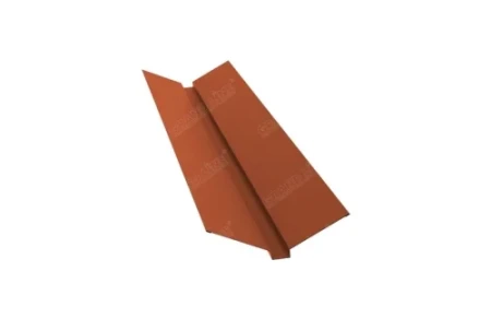 Планка ендовы верхней Grand Line 115x30x115 0,5 Atlas цвет RAL 8004