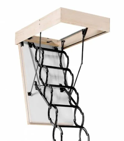 Чердачная люк-лестница Oman Ножничная Nozycowe Termo Super в Туле фото