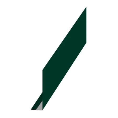 Планка карнизного свеса Металл Профиль 250x50x2000 0,5 PURMAN цвет RAL 6005