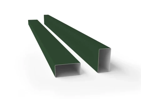 Труба для забора Grand Line Colority Black 40x20x2,0x3000 RAL 6005